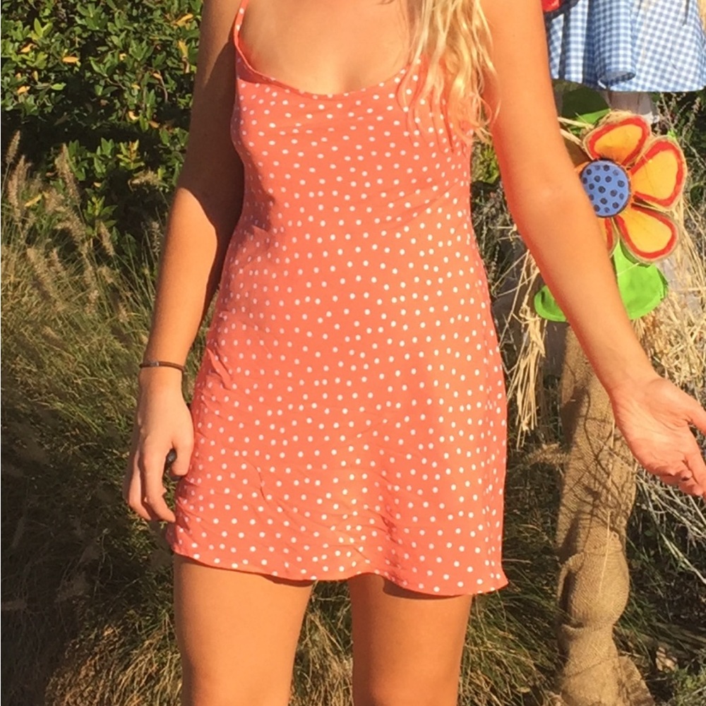 Revolve Polka Dot Dress Size M - Picture 2 of 8